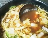 牡蠣と白菜のお吸い物作り方5写真