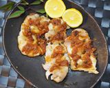 鶏もも肉のもろみ漬け焼き作り方4写真