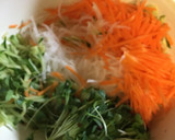 生野菜たっぷりとろろ和風サラダ作り方1写真