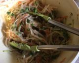 生野菜たっぷりとろろ和風サラダ作り方3写真