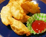 じゃがいもとコーンチーズの揚げ餃子作り方6写真