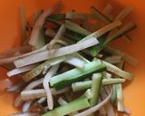 節分豆でごぼうサラダ(o^^o)作り方2写真
