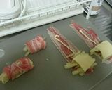 味付けシンプル☆ポテトマヨチーズの肉巻き作り方3写真