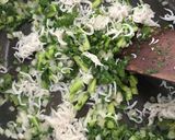 大根の葉っぱで☆青菜しらすチャーハン作り方3写真
