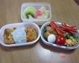 めんどくさがり屋のキャラ弁作り方6写真