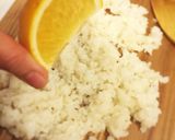 夏みかんで。簡単おいしい　酢飯。作り方2写真