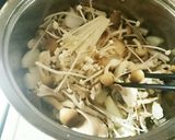 たっぷりキノコのパイ包みスープ作り方4写真