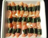 ササミの磯辺焼き作り方2写真