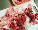 ♡牛スジ煮込み♡作り方3写真