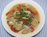 トマト出汁☆ドライトマトであさりの味噌汁作り方13写真