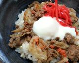 我が家の味 牛丼作り方6写真
