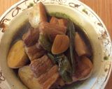 旦那絶賛♡豚の角煮アレンジ♡豚バラの酢煮作り方10写真