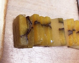 ほっこり焼き芋仕立て☆芋ようかんトースト作り方3写真