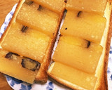 ほっこり焼き芋仕立て☆芋ようかんトースト作り方6写真