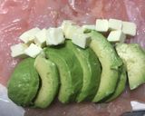 とろ〜りチーズとアボカドのささみ巻き作り方4写真