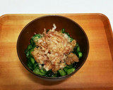 きゅうりともずくで梅肉の酢の物作り方6写真