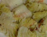 鶏肉でヘルシー★白菜のロール煮作り方5写真