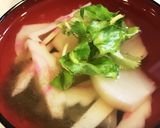 海苔巻きのおとも☆お吸い物作り方5写真