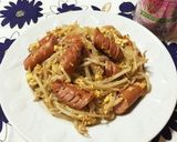 簡単～♪ウインナーともやしの粒マス炒め　作り方12写真