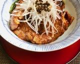 豚肉のピリ辛味噌焼き丼作り方9写真