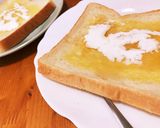 はちみつとろ〜り簡単バタートースト♡作り方4写真