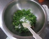 鶏ネギバーグミルクスープパスタ作り方2写真