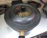 鶏ネギバーグミルクスープパスタ作り方5写真