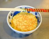 レンジで簡単☆海老天風玉子そば！作り方1写真