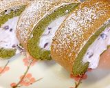簡単低カロリー抹茶ロールケーキ作り方10写真
