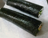 納豆キムチときゅうりの太巻き作り方9写真