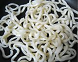 イカの塩辛入り焼きうどん作り方2写真