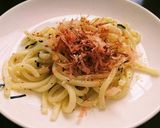 超簡単 即席!焼きうどん風梅茶漬けうどん作り方3写真