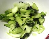 青梗菜のからし酢和え♪箸休めに☆作り方3写真