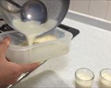 簡単ヘルシー♪黒みつ豆乳プリン作り方3写真