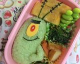 キャラ弁*スポンジボブ*プランクトン作り方7写真