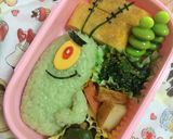 キャラ弁*スポンジボブ*プランクトン作り方8写真