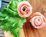 サラダに☆生ハムのお花(生ハムローズ)作り方7写真