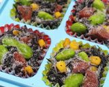 お弁当のおかず★ひじきの煮物入り鶏バーグ作り方1写真