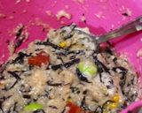 お弁当のおかず★ひじきの煮物入り鶏バーグ作り方3写真