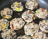 お弁当のおかず★ひじきの煮物入り鶏バーグ作り方4写真