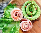 サラダに☆生ハムのお花(生ハムローズ)作り方8写真