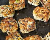 お弁当のおかず★ひじきの煮物入り鶏バーグ作り方5写真