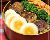 お弁当のおかず★ひじきの煮物入り鶏バーグ作り方9写真