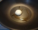 キムチ鍋の残りで餅入りお好み焼き作り方6写真