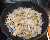 豚バラこんにゃくメンマの炒め煮作り方4写真