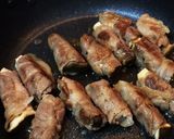 お弁当に☆ヘルシー♪エリンギの豚肉巻き作り方5写真