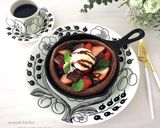 卵1個♡焼くまで1分♡春色ダッチベイビー作り方8写真