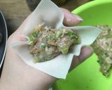 かんたん!セリの焼きシュウマイ作り方5写真