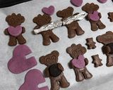 卵・バター無♡ハート抱っこ&フチクッキー作り方6写真