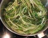 超簡単！！水菜と卵の煮もの。作り方4写真